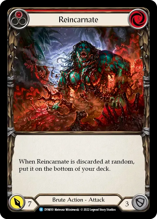 Reincarnate (Red) — Dynasty — Flesh and Blood