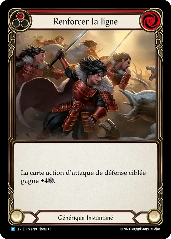 Renforcer la ligne — Heavy Hitters — Flesh and Blood