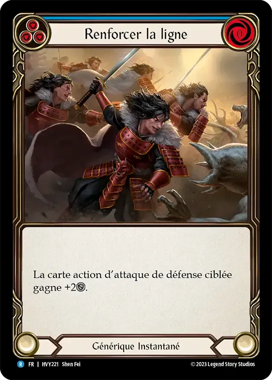 Renforcer la ligne — Heavy Hitters — Flesh and Blood