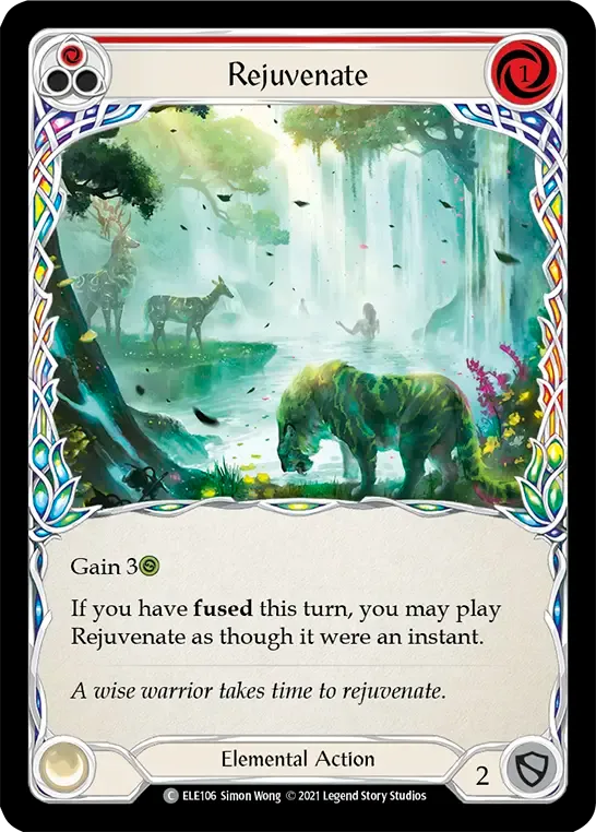 Rejuvenate (Red) — Tales of Aria — Flesh and Blood