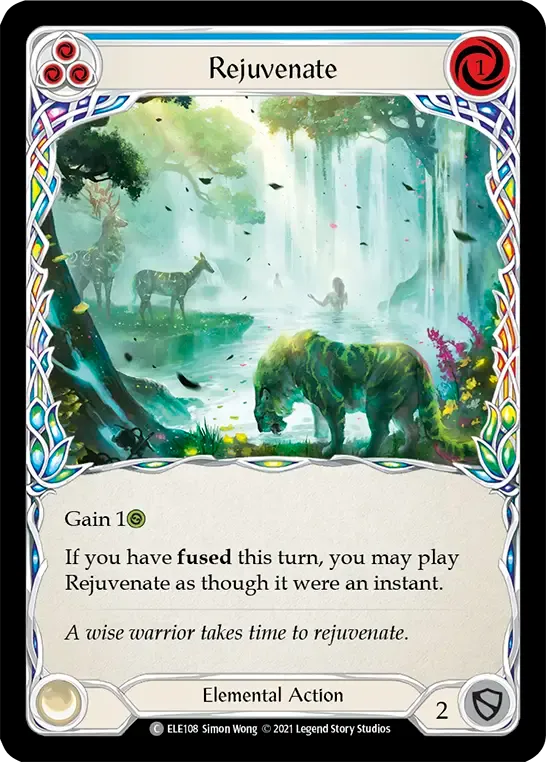 Rejuvenate (Blue) — Tales of Aria — Flesh and Blood