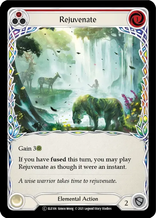 Rejuvenate (Red) — Tales of Aria - Unlimited — Flesh and Blood