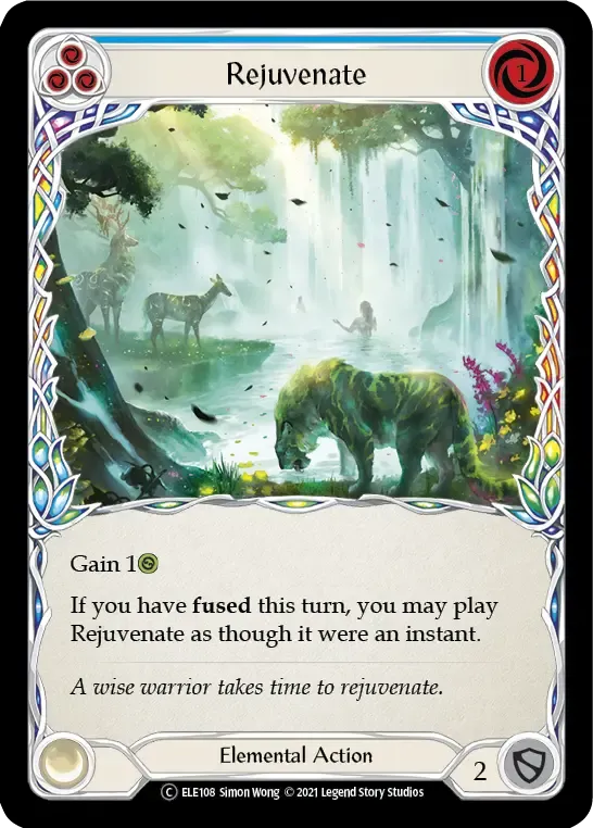 Rejuvenate (Blue) — Tales of Aria - Unlimited — Flesh and Blood