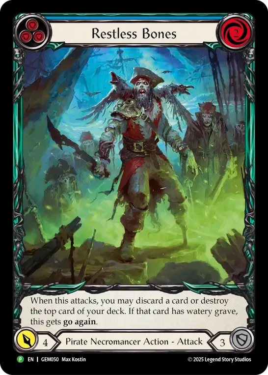 Restless Bones — GEM - Pack 2 — Flesh and Blood