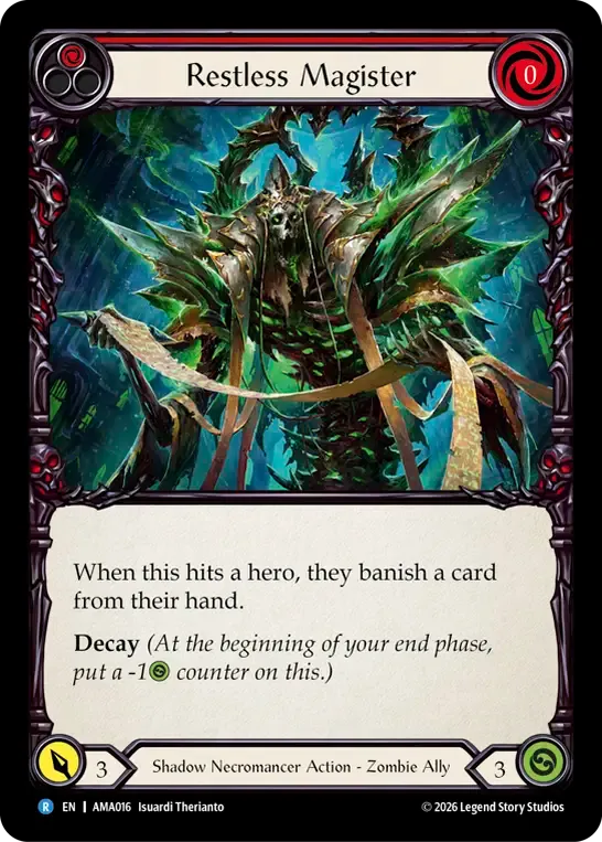 彷徨うマジスター — Armory Deck - Malice, Domina of the Dead — Flesh and Blood