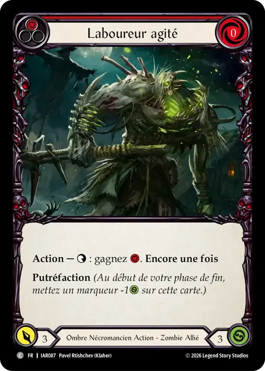 Laboureur agité — Usurp the Shadow Throne — Flesh and Blood