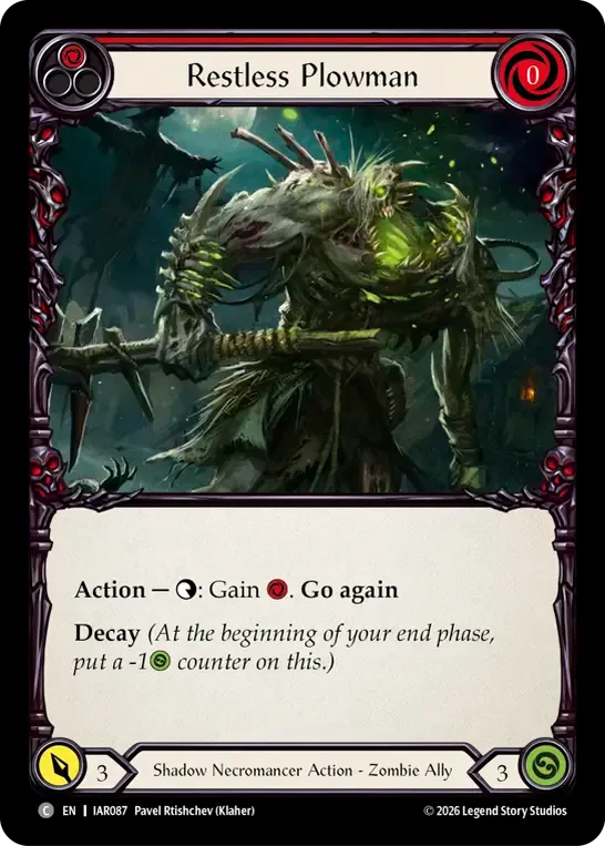 Laboureur agité — Usurp the Shadow Throne — Flesh and Blood