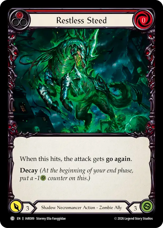 Coursier agité — Usurp the Shadow Throne — Flesh and Blood