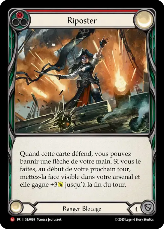 Riposter — High Seas — Flesh and Blood