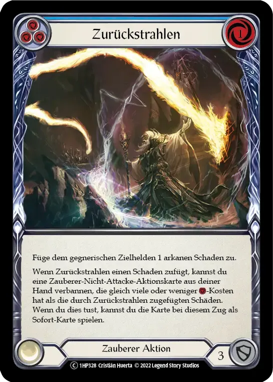 Reverberate (Blue) — History Pack 1 - Black Label — Flesh and Blood