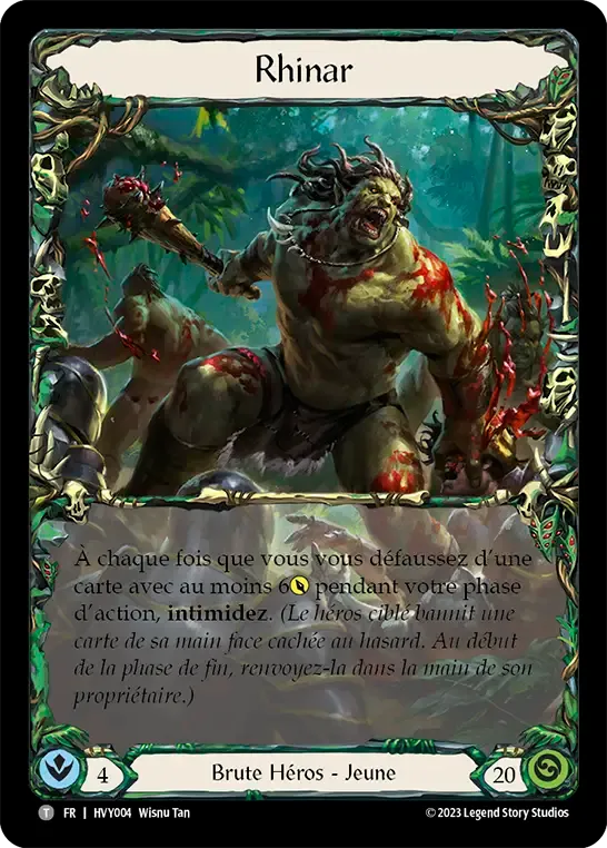 Rhinar — Heavy Hitters — Flesh and Blood