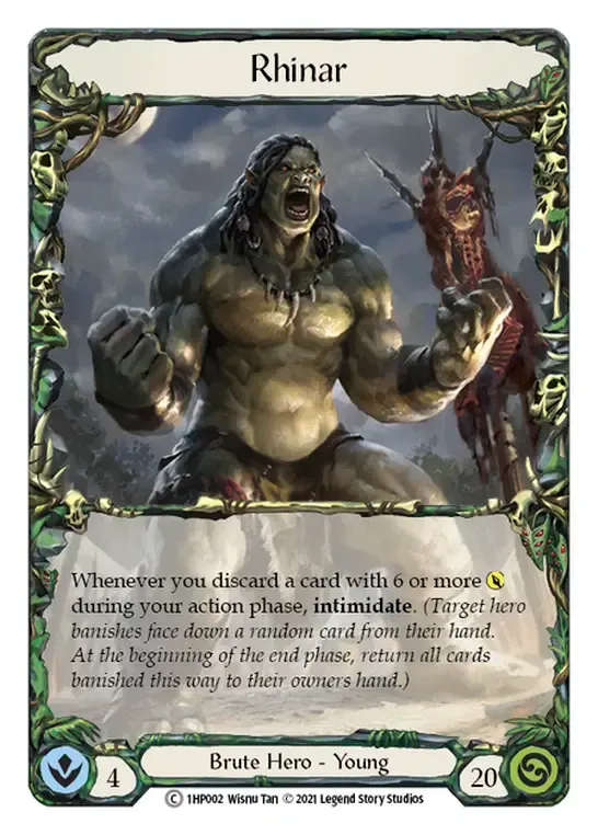Rhinar — History Pack 1 — Flesh and Blood