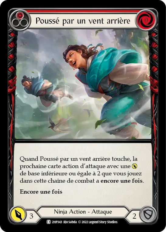 Poussé par un vent arrière — History Pack 2 - Black Label — Flesh and Blood
