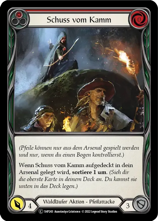 Ridge Rider Shot (Red) — History Pack 1 - Black Label — Flesh and Blood