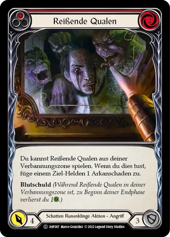 Rifted Torment (Red) — History Pack 2 - Black Label — Flesh and Blood