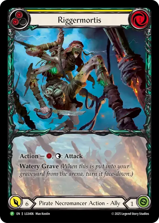 Riggermortis from Flesh and Blood: Promo Cards - Flesh and Blood