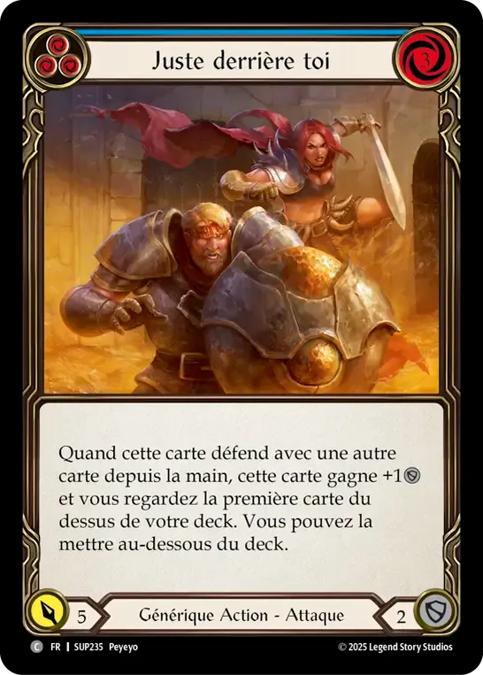 Juste derrière toi from Super Slam - Flesh and Blood