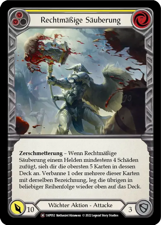 Righteous Cleansing — History Pack 1 - Black Label — Flesh and Blood