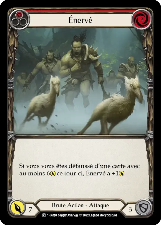 Énervé — Rhinar - Blitz Deck — Flesh and Blood