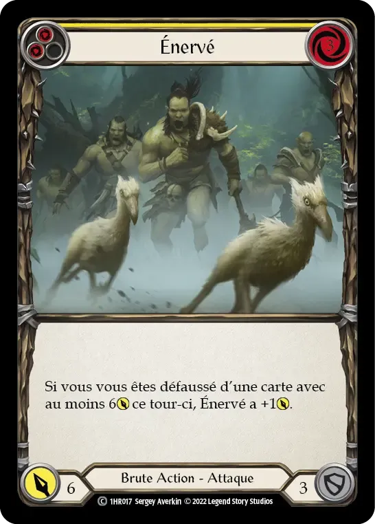 Énervé — Rhinar - Blitz Deck — Flesh and Blood