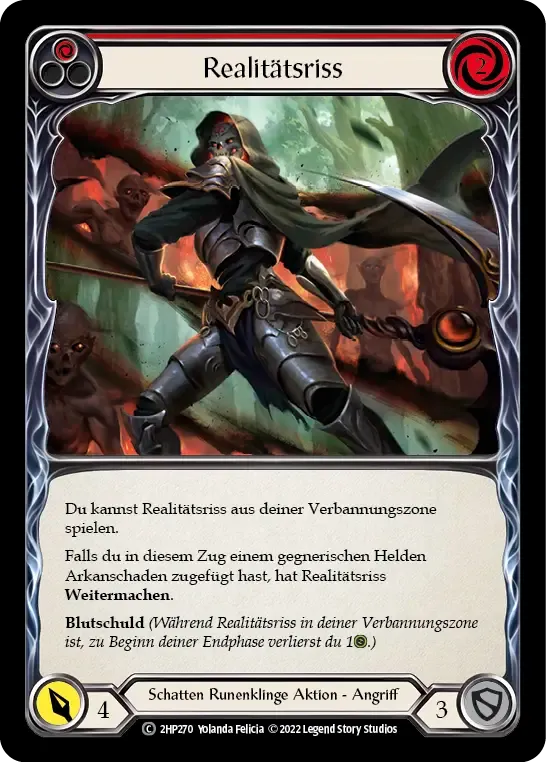 Rip Through Reality (Red) — History Pack 2 - Black Label — Flesh and Blood