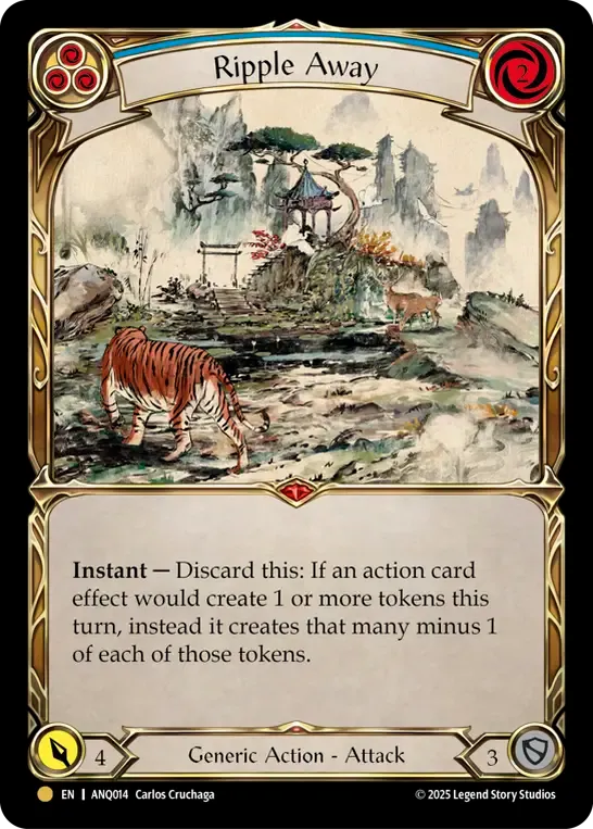 Ripple Away (Blue) — Compendium of Rathe - Antiquity Pack — Flesh and Blood