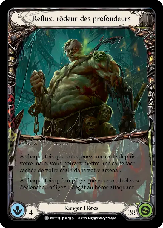 Reflux, rôdeur des profondeurs from Outsiders - Flesh and Blood