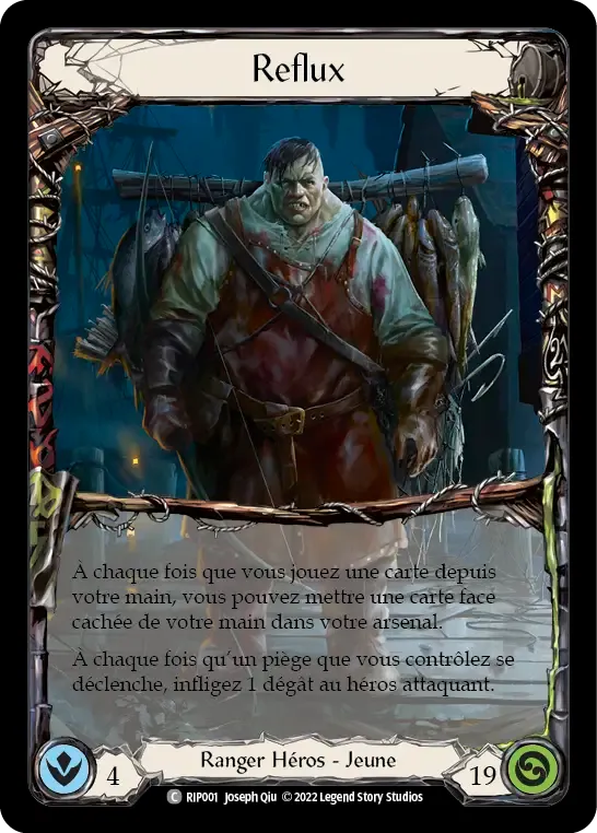 Reflux from Riptide - Blitz Deck - Flesh and Blood