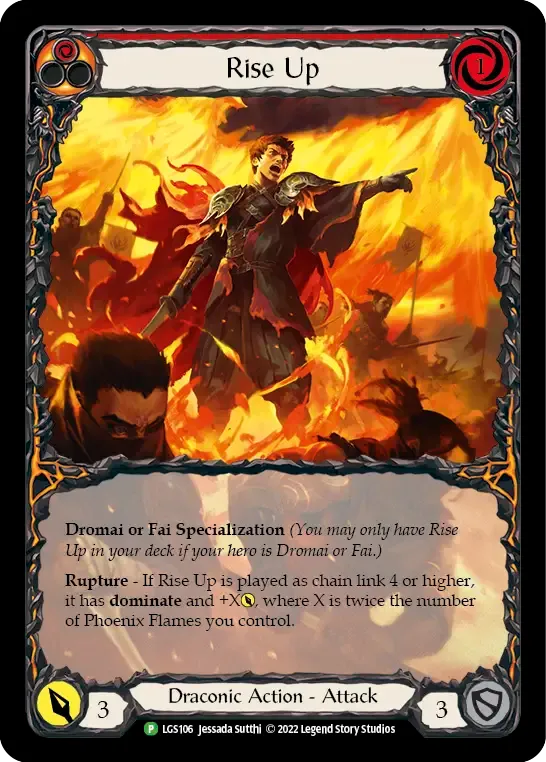 Rise Up — Flesh and Blood: Promo Cards — Flesh and Blood
