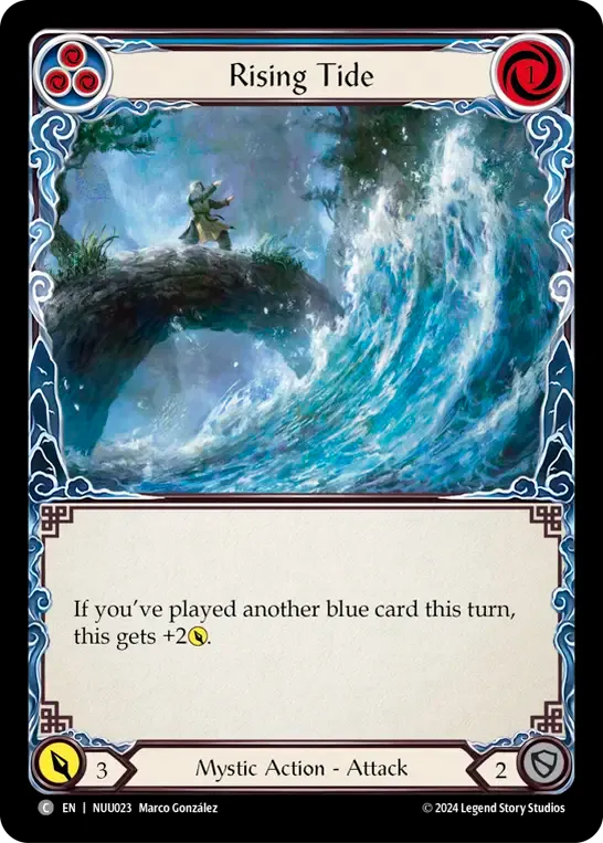 Rising Tide (Blue) — Nuu - Blitz Deck — Flesh and Blood