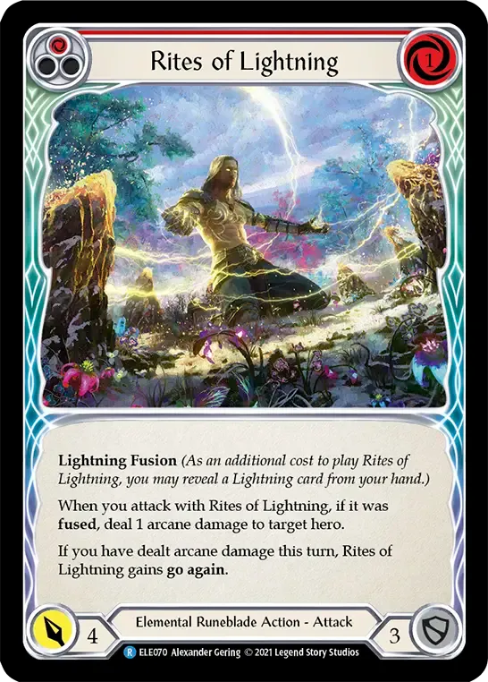 Rites of Lightning (Red) — Tales of Aria — Flesh and Blood