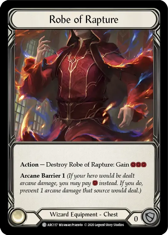 Robe of Rapture — Arcane Rising - Unlimited — Flesh and Blood