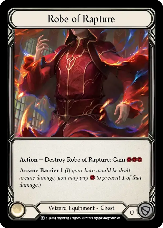 Robe of Rapture — Kano - Blitz Deck — Flesh and Blood