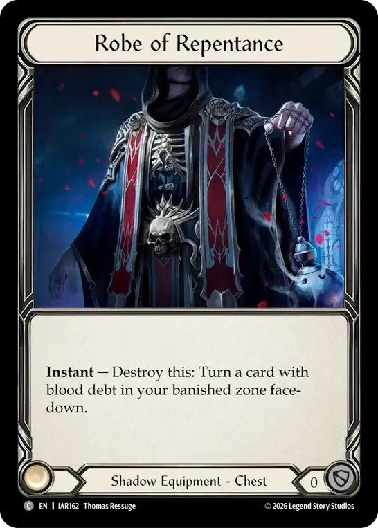 Robe of Repentance — Usurp the Shadow Throne — Flesh and Blood