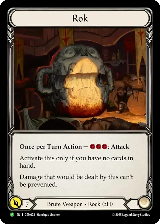 Rok — GEM - Pack 3 — Flesh and Blood