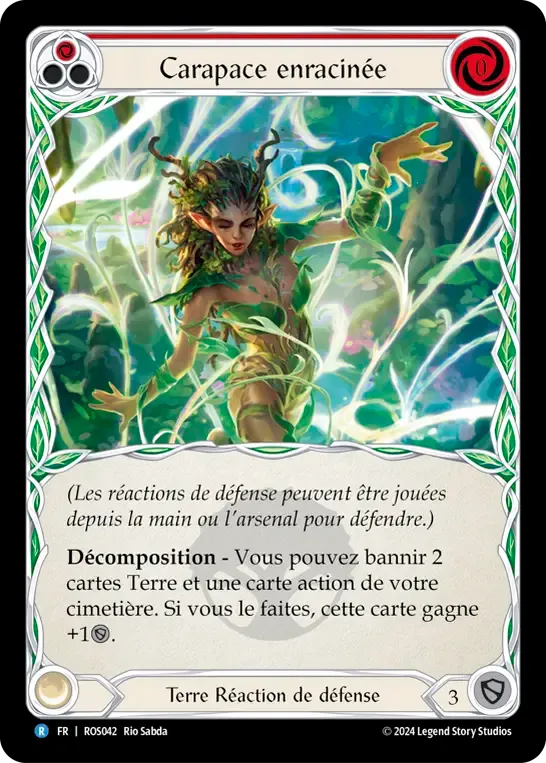 Carapace enracinée — Rosetta — Flesh and Blood