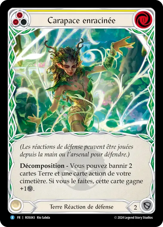 Carapace enracinée — Rosetta — Flesh and Blood