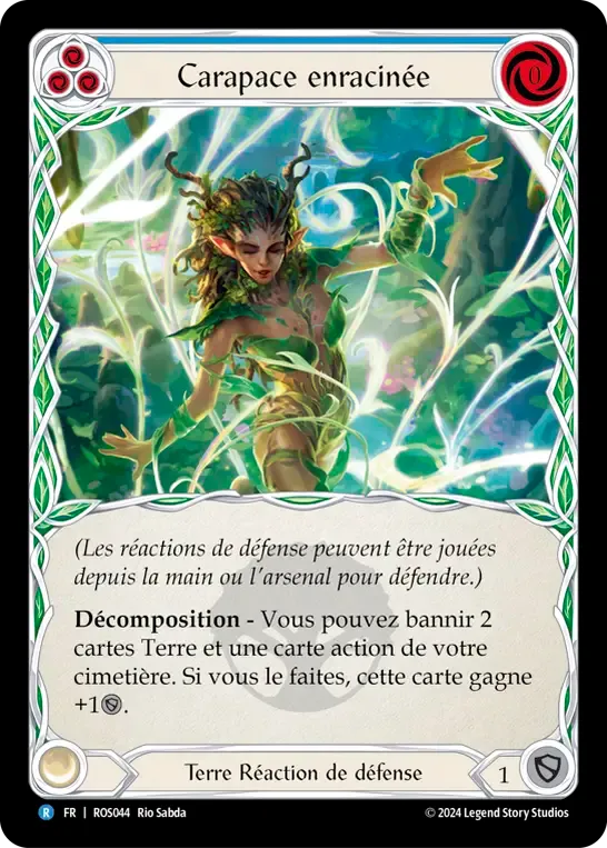 Carapace enracinée — Rosetta — Flesh and Blood