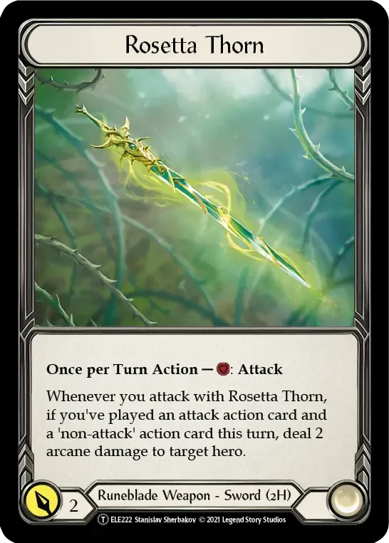 Rosetta Thorn — Tales of Aria - Unlimited — Flesh and Blood