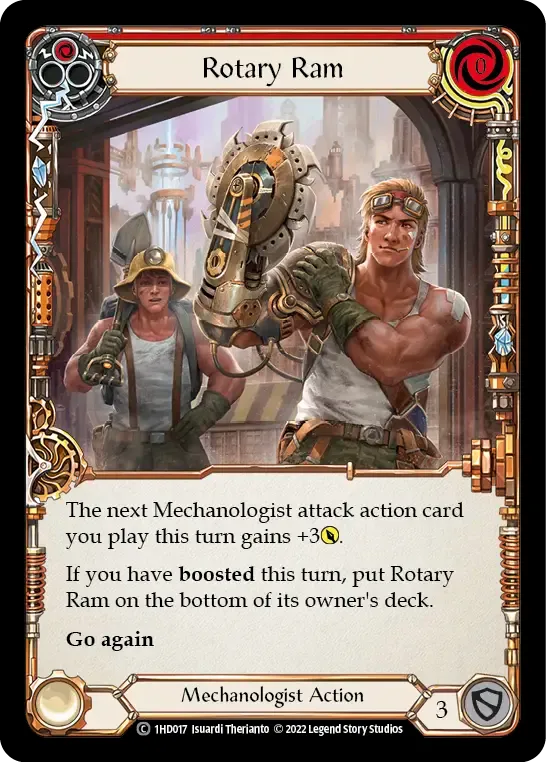 Rotary Ram (Red) — Dash - Blitz Deck — Flesh and Blood