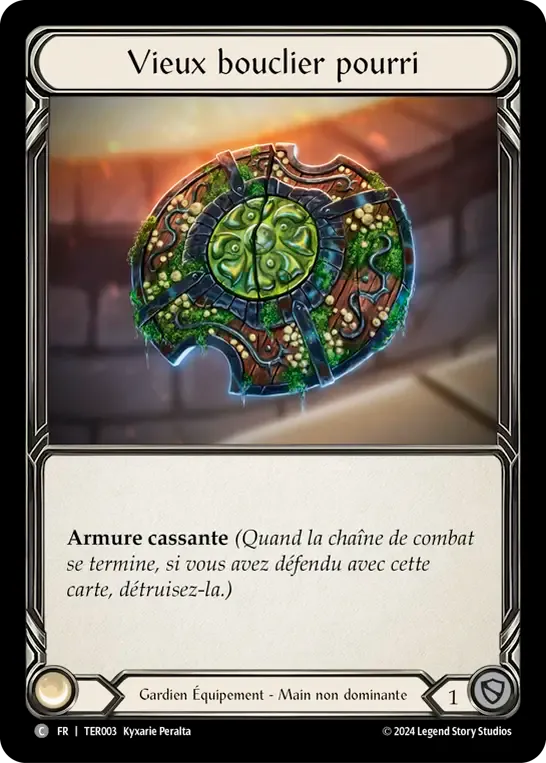 Vieux bouclier pourri — 1st Strike - Terra — Flesh and Blood