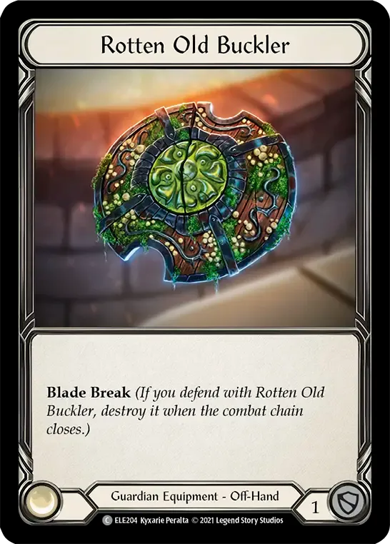 Rotten Old Buckler — Tales of Aria — Flesh and Blood