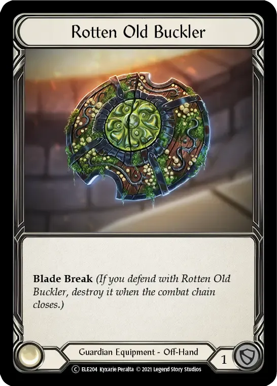 Rotten Old Buckler — Tales of Aria - Unlimited — Flesh and Blood