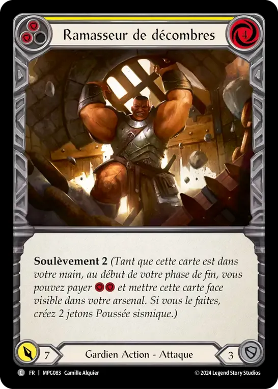 Ramasseur de décombres from Mastery Pack Guardian - Flesh and Blood