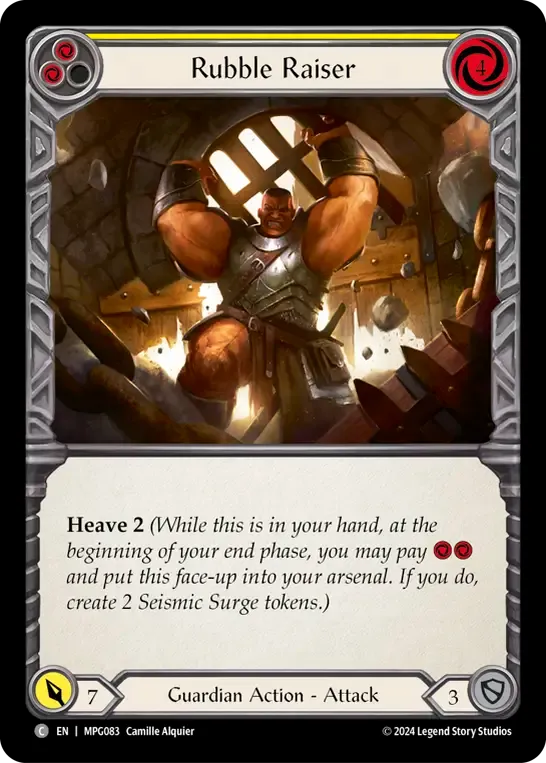 Ramasseur de décombres — Mastery Pack Guardian — Flesh and Blood