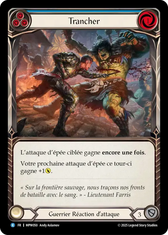 Trancher — Mastery Pack Warrior — Flesh and Blood