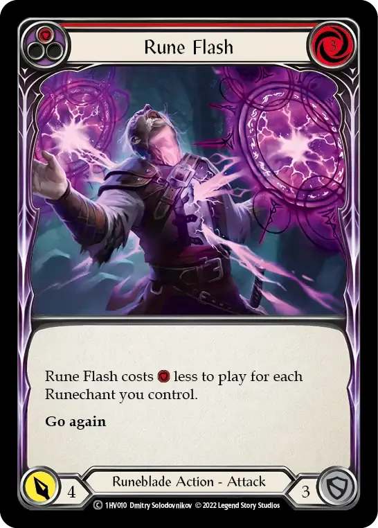 Rune Flash (Red) — Viserai - Blitz Deck — Flesh and Blood