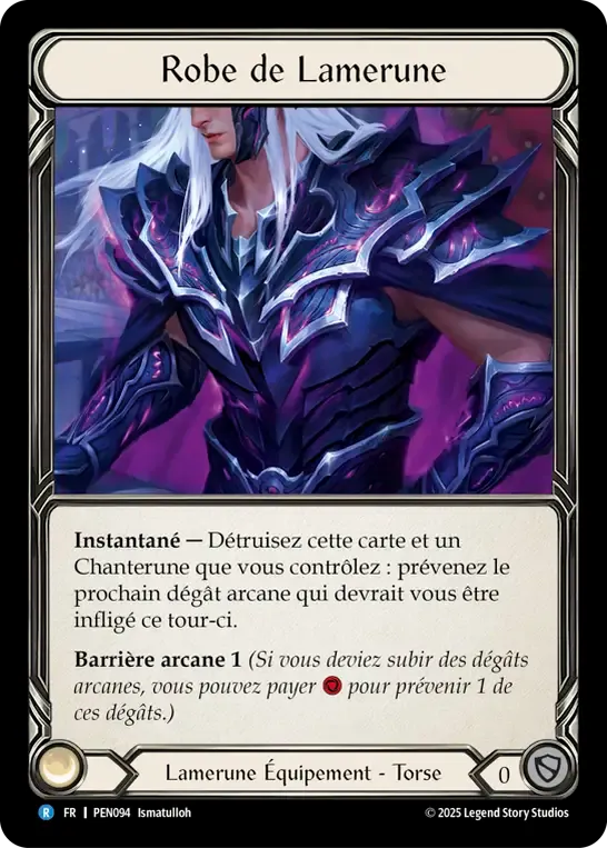 Robe de Lamerune — Compendium of Rathe — Flesh and Blood