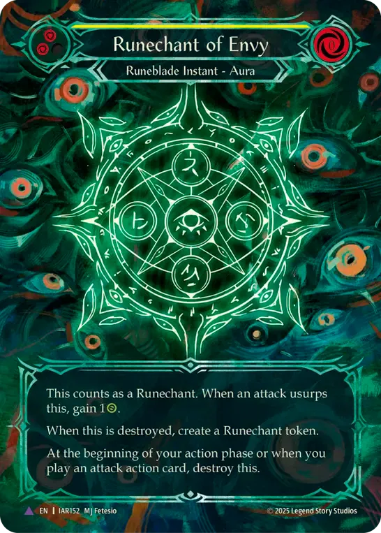 Runechant of Envy — Omens of the Third Age — Flesh and Blood