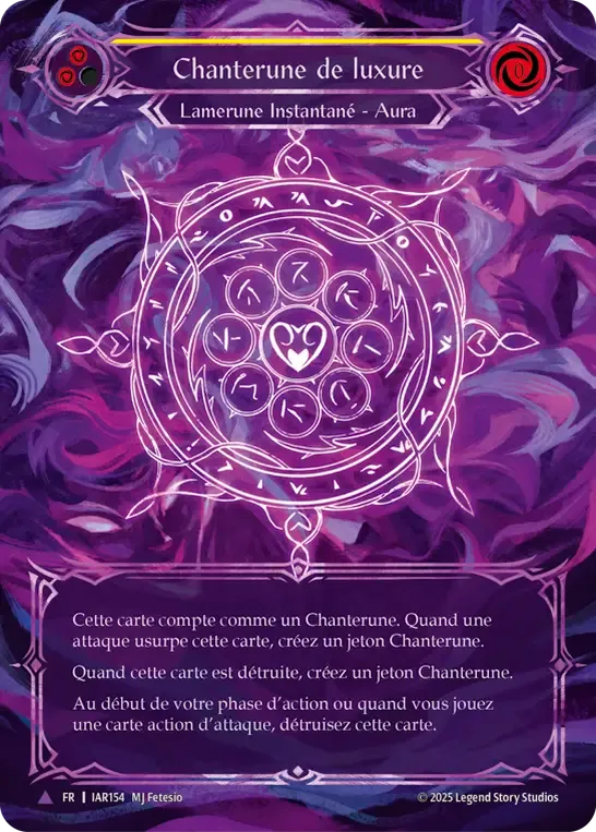 Chanterune de luxure — Omens of the Third Age — Flesh and Blood
